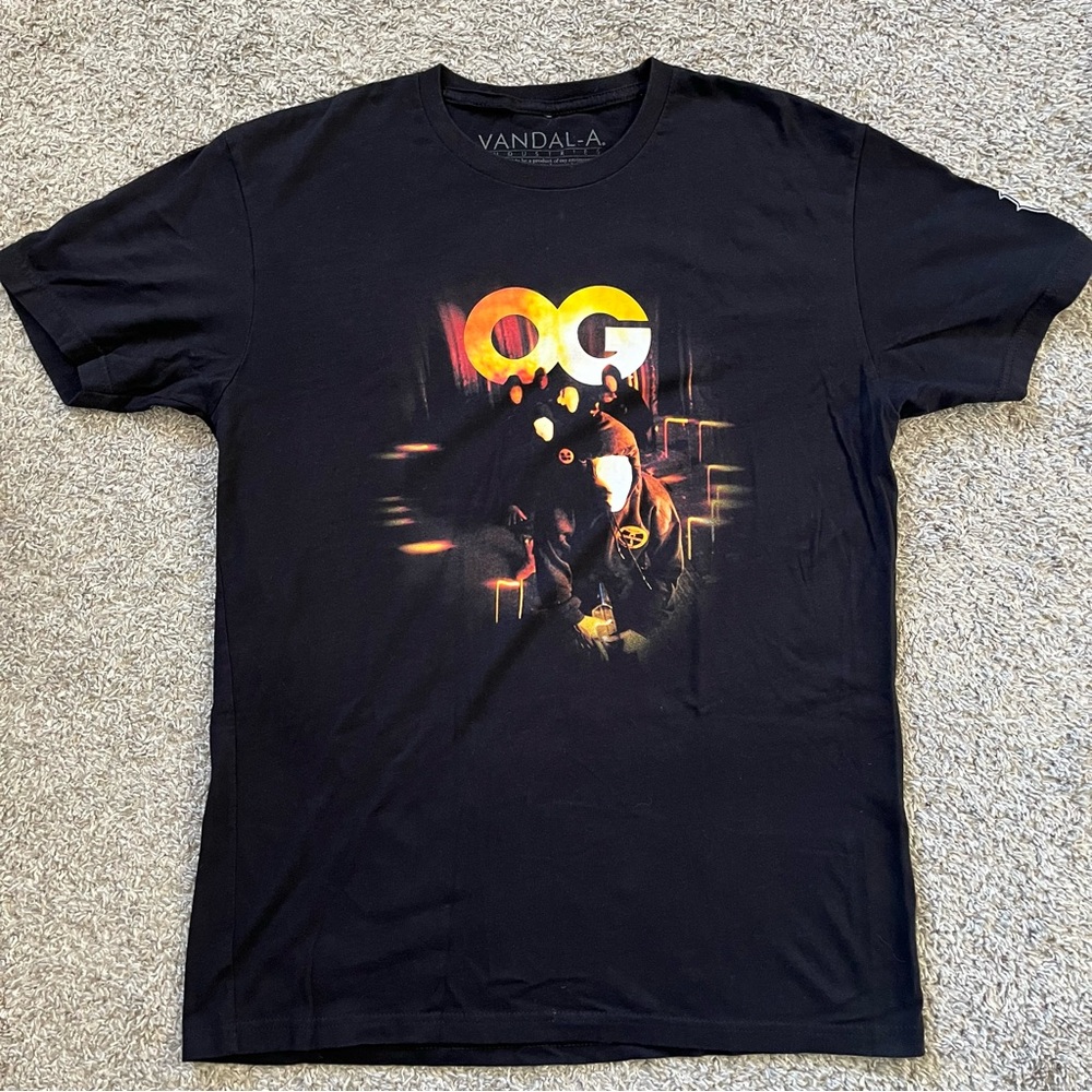 🔴Wu-Tang Shirt Size Large Vandal-A 36 Chambers Rza Gza WuTang